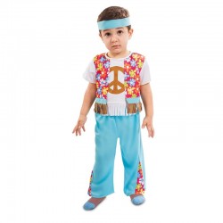 Disfraz de Hippie para bebe talla 1 2 anos