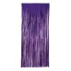 Cortina morado metalizada 1x240 cm