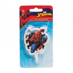 Vela cumpleanos Spiderman 75 cm