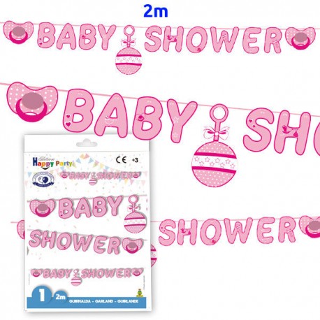 Guirnalda Baby Shower nina 2 metros