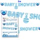 Guirnalda Baby Shower niño 2 metros
