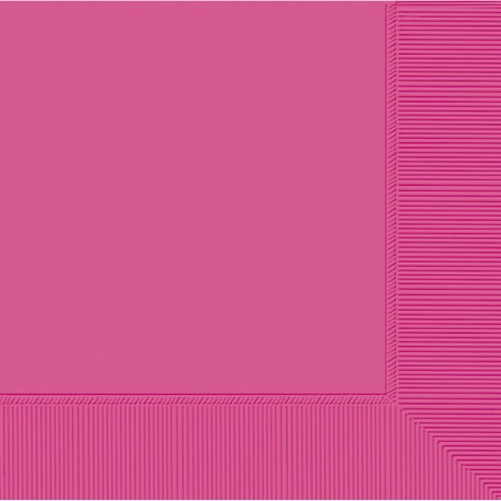 Servilletas rosa fuerte 22x22 cm