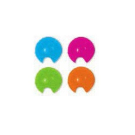 Nariz payaso plastico colores surtidos unidad