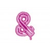 Globo simbolo & fucsia 35 cm