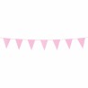 Banderin triangular rosa 3 metros