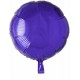 Globo redondo color purpura 46 cm helio o aire