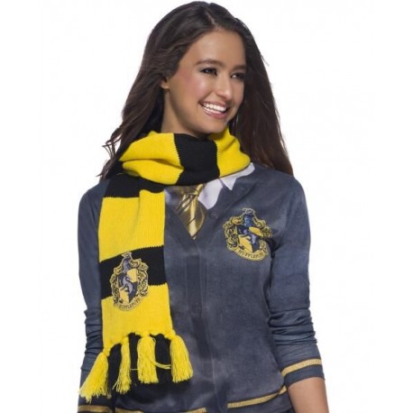 Bufanda Hufflepuff deluxe infantil para nino