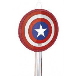 Piñata escudo capitan america 46 cm