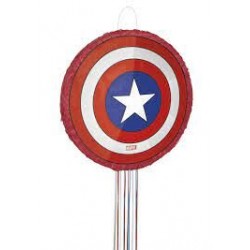 Pinata escudo capitan america 46 cm