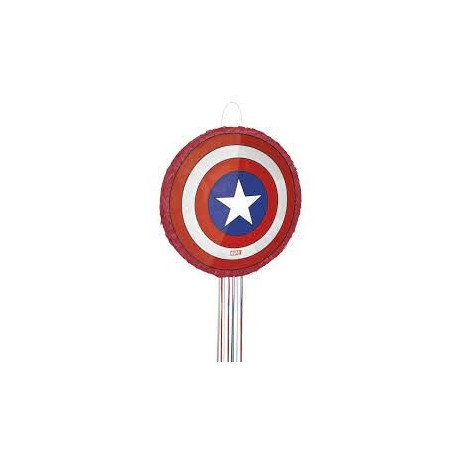 Pinata escudo capitan america 46 cm