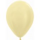 Globo Sempertex R12 30 cm Satin amarillo 12 uds