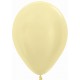 Globo Sempertex R12 30 cm Satin amarillo 12 uds