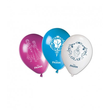 Globos Frozen 8 uds de latex