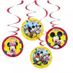 Colgantes decorativos mickey 4 unidades techo