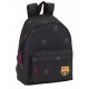 Mochila fc barcelona negra de 40 cm oficial barata