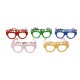 Gafas cotillon multicolor happy new year unidad