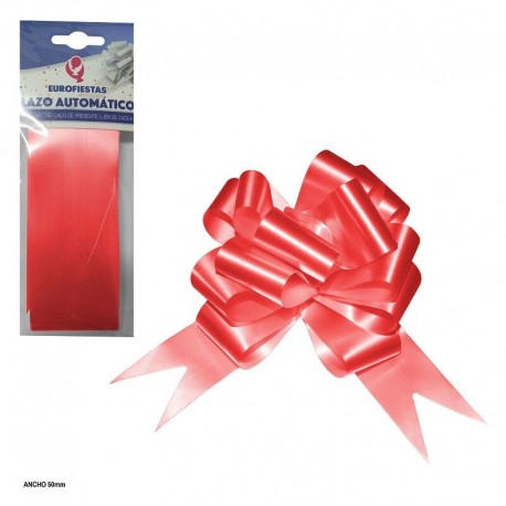 Lazo rojo automatico 5 cm