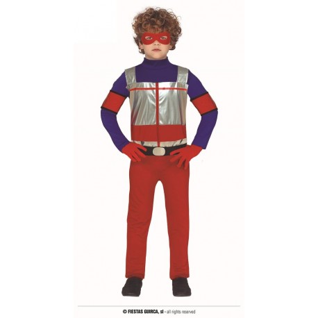 Disfraz similar a kid danger talla 5 6 anos
