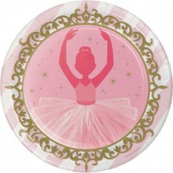 Platos Bailarina baile 8 uds