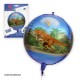 Globo redondo 4D dinosaurio 60 cm