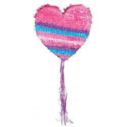 Pinata de romper forma corazon 37 x 36 cm