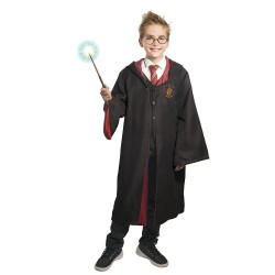 Disfraz Harry Potter deluxe talla 7 9 anos con gafas