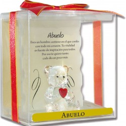 Angel y oso regalo abuelo