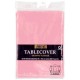 Mantel rosa claro redondo 210 cm