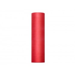 Tul liso rojo rígido 0,3 x 50 m