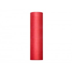 Tul liso rojo rigido 03 x 50 m