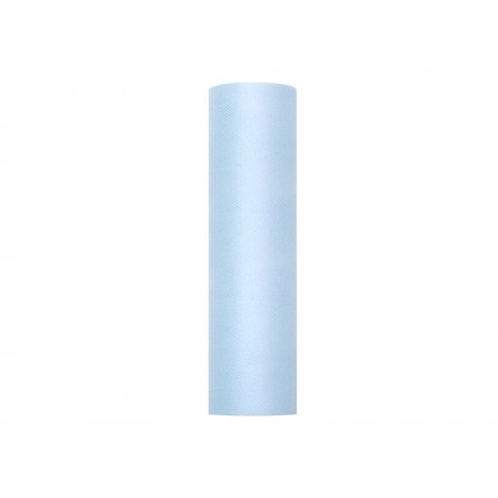 Tul liso azul claro rigido 03 x 50 m
