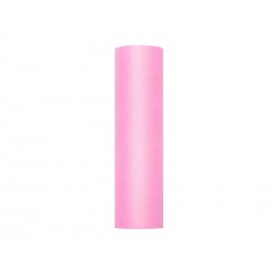 Tul liso rosa claro rigido 03 x 50 m