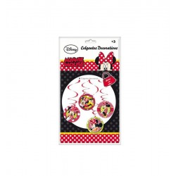 Colgantes decorativos minnie 4 unidades techo