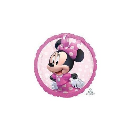 Globo minnie mouse rosa 45 cm