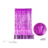 Cortina flecos fucsia brillante 1x2 metros