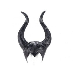 Gorro cuernos Malefica en goma deluxe