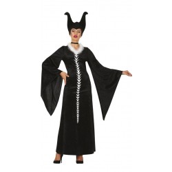 Disfraz hada negra malefica mujer talla L
