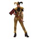 Disfraz arlequina mono oro mujer talla S