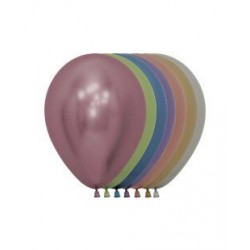 Globo Reflex Sempertex R12 colores surtidos 50 uds 30 cm