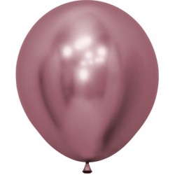 Globo Reflex Sempertex R18 Rosado 45 cm 6 uds