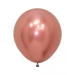 Globo Reflex Sempertex R18 Rosa dorado 45 cm