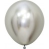 Globo Reflex Sempertex R18 plata 45 cm