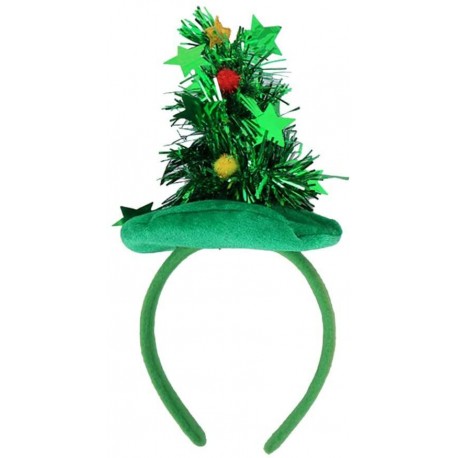 Diadema arbol de navidad ano nuevo