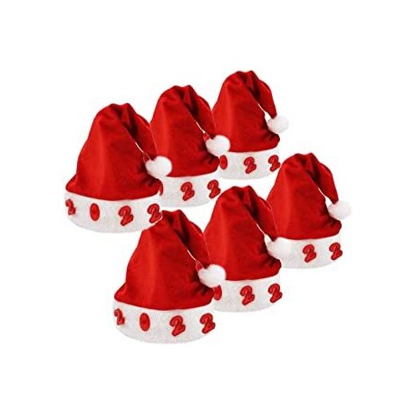 Gorro Papa Noel 2022 con luz led unidad