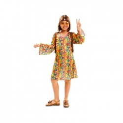 Disfraz Hippie para nina talla 5 6 anos