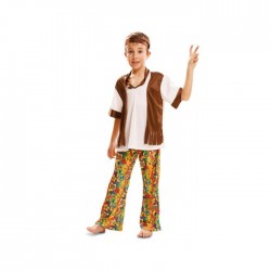 Disfraz Hippie para nino talla 5 6 anos