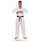 Disfraz Karateka blanco para hombre talla L