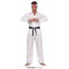 Disfraz Karateka blanco para hombre kid talla L