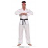 Disfraz Karateka blanco para hombre talla L