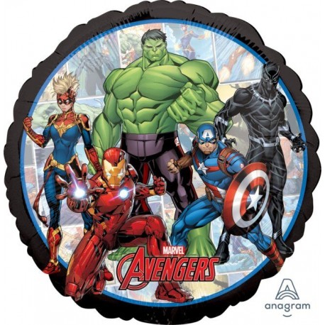 Globo Los Vengadores 45 cm Marvel Power